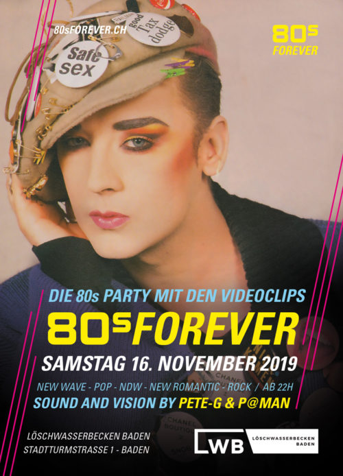 80s Forever LWB Baden 16. November 2019 80s Forever LWB Baden 16. November 2019